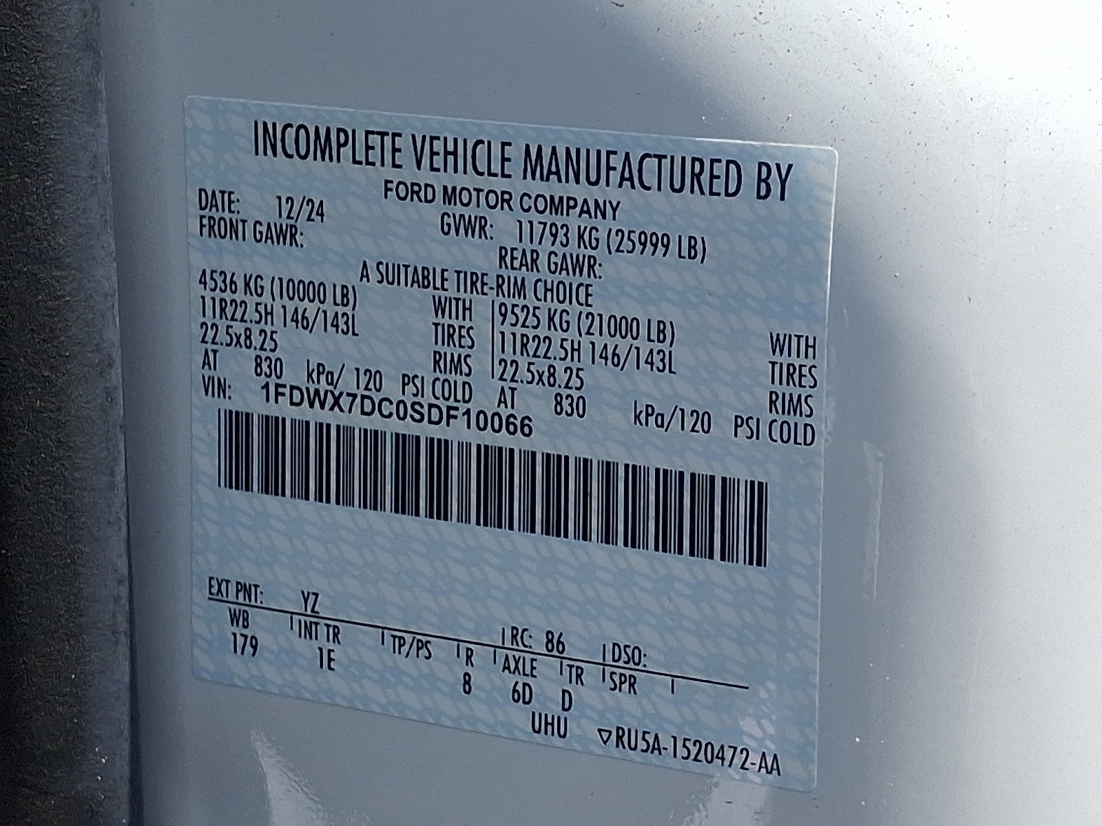 2025 Ford F-750SD Base