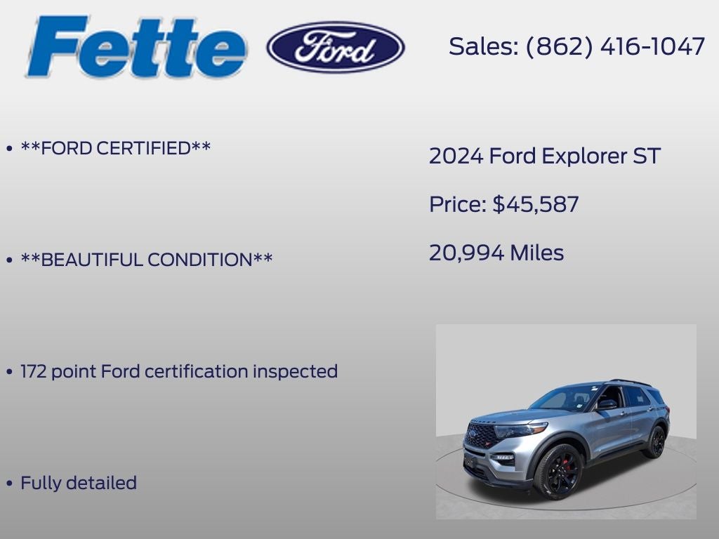 2024 Ford Explorer ST