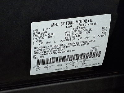 2022 Ford Explorer ST