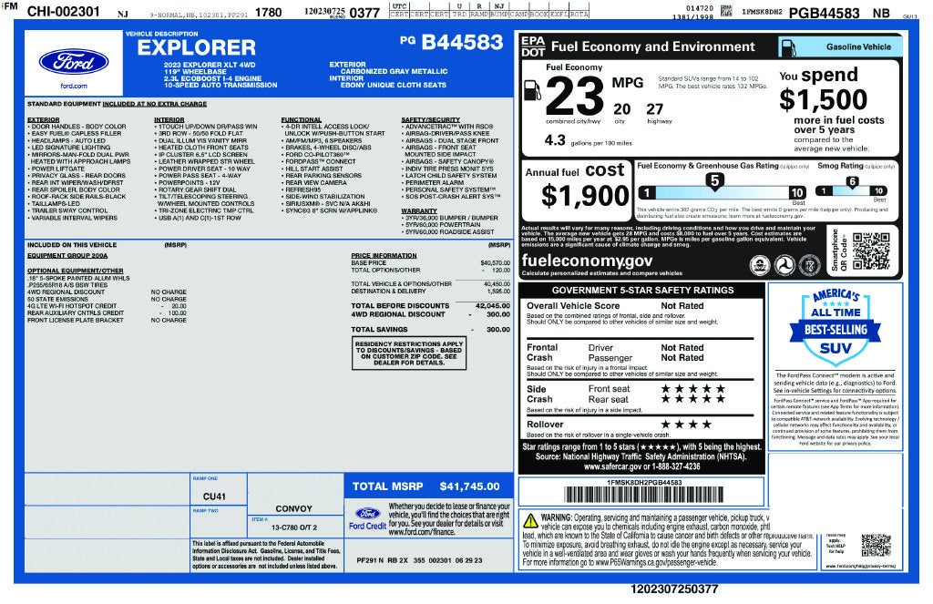2023 Ford Explorer XLT
