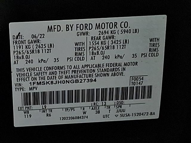 2022 Ford Explorer Timberline