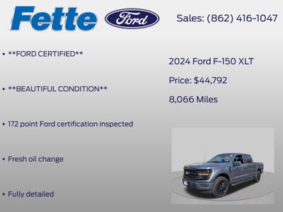 2024 Ford F-150 XLT