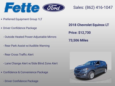2018 Chevrolet Equinox LT