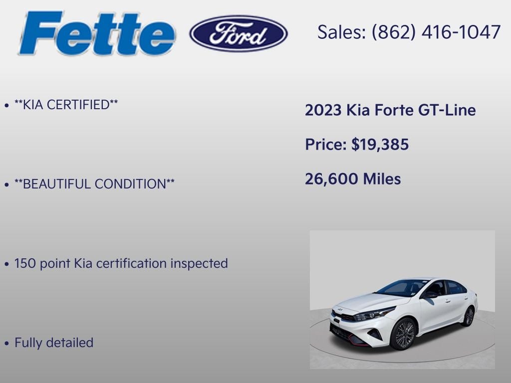 2023 Kia Forte GT-Line