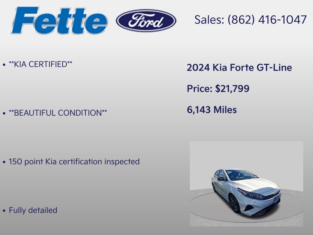 2024 Kia Forte GT-Line