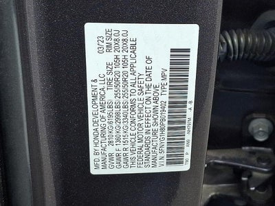 2023 Honda Pilot Elite