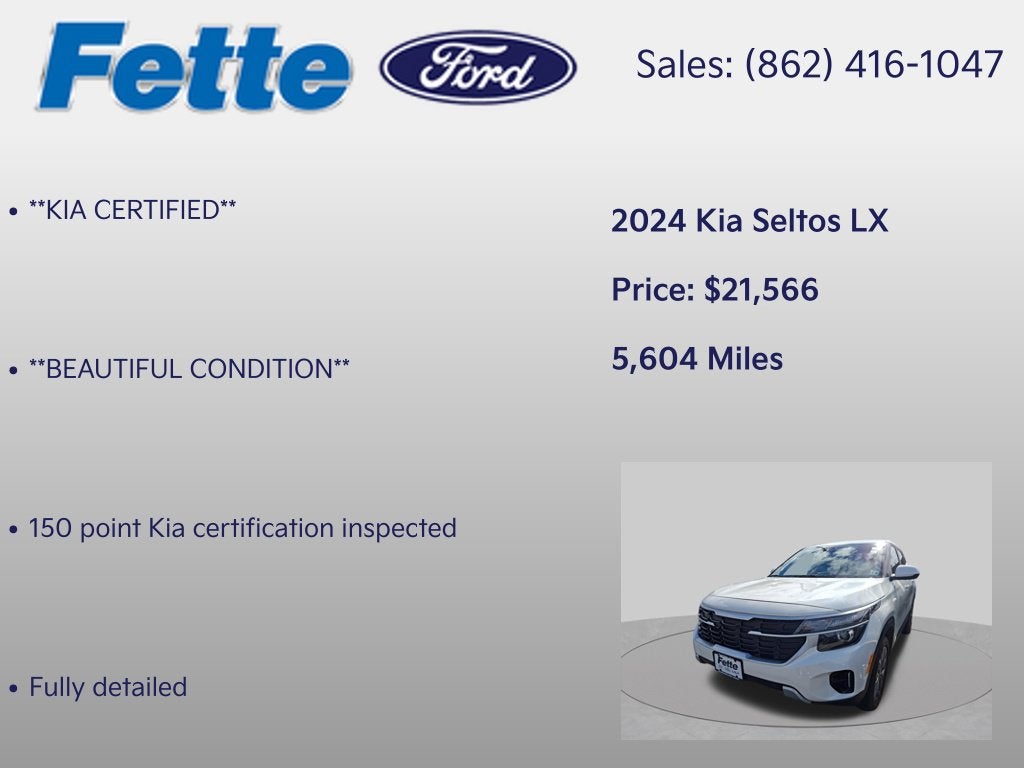 2024 Kia Seltos LX