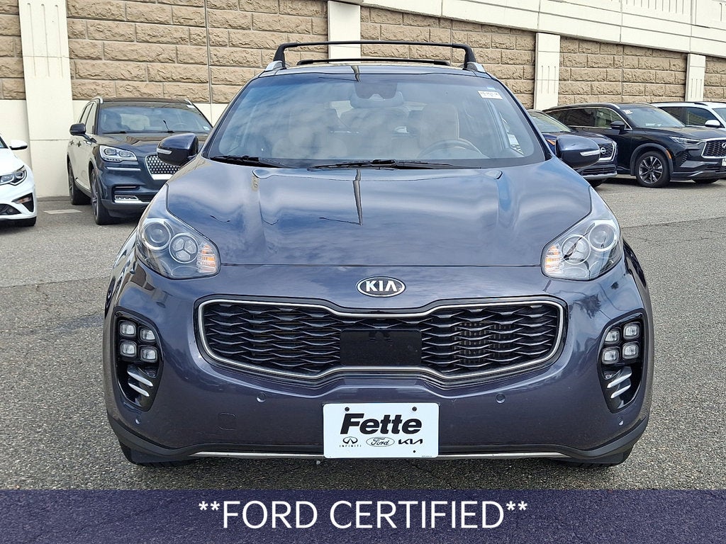 Used 2017 Kia Sportage SX with VIN KNDPRCA65H7237076 for sale in Clifton, NJ