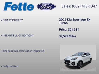 2022 Kia Sportage SX