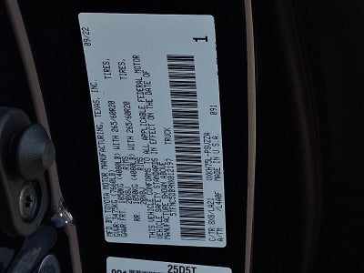 2022 Toyota Tundra Hybrid Platinum