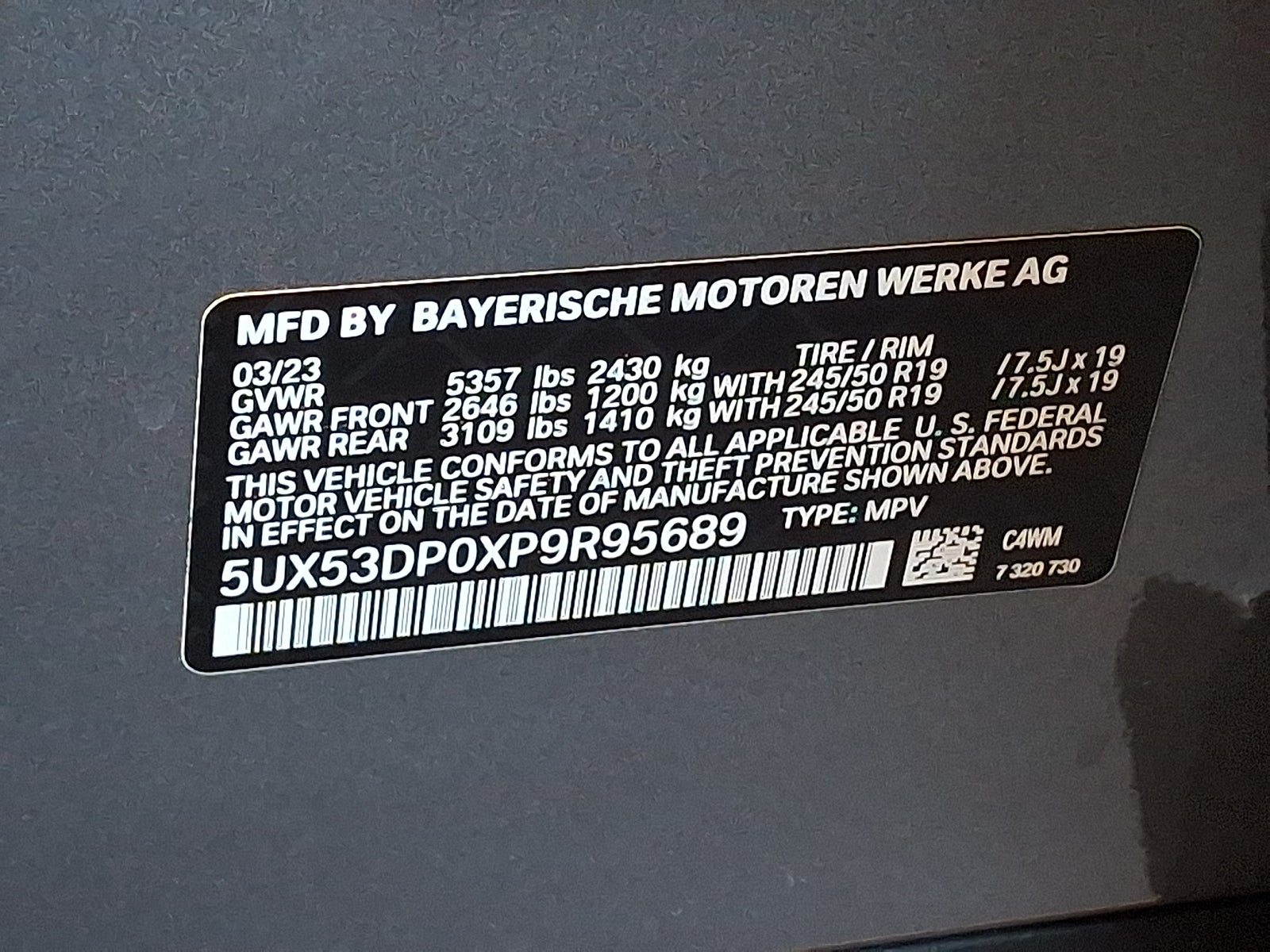 2023 BMW X3 xDrive30i