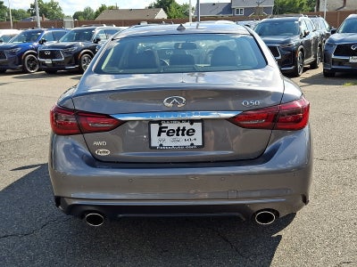 2023 INFINITI Q50 LUXE AWD