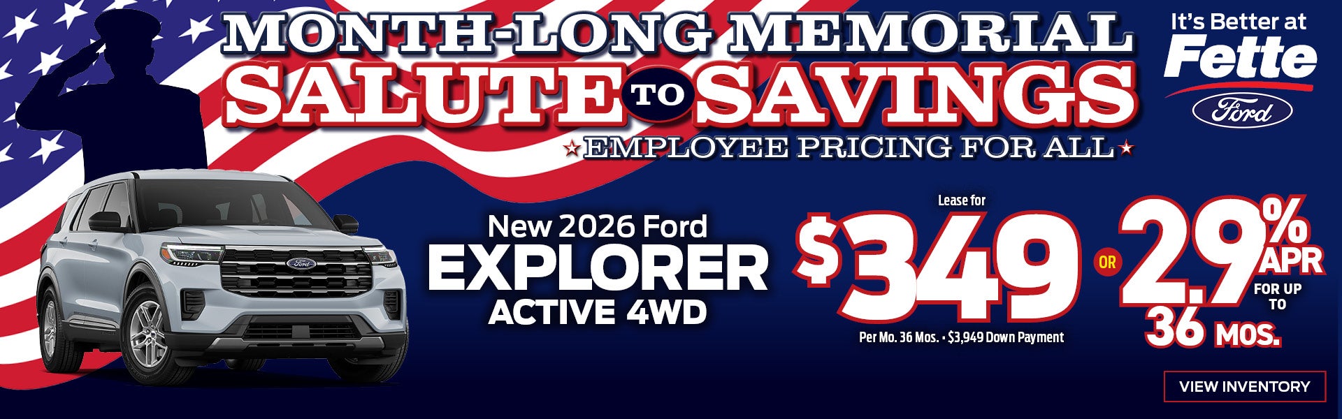 New 2026 Ford EXPLORER ACTIVE 4WD