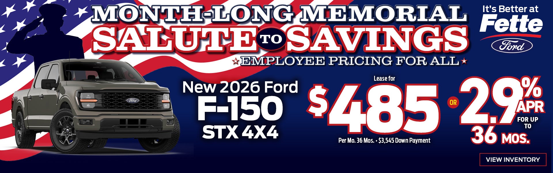 New 2026 Ford F-150 STX 4X4