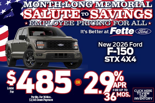 New 2026 Ford F-150 STX 4X4