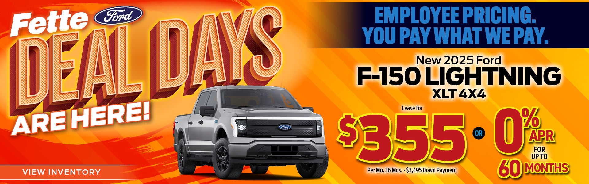 New 2025 Ford F-150 LIGHTNING XLT 4X4