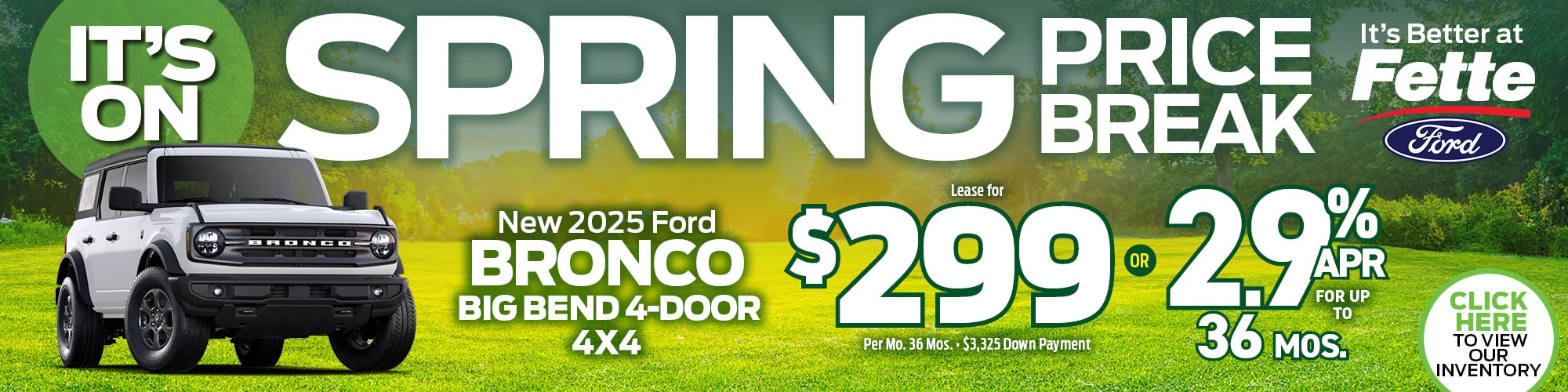 2025 Ford Bronco in Clifton NJ