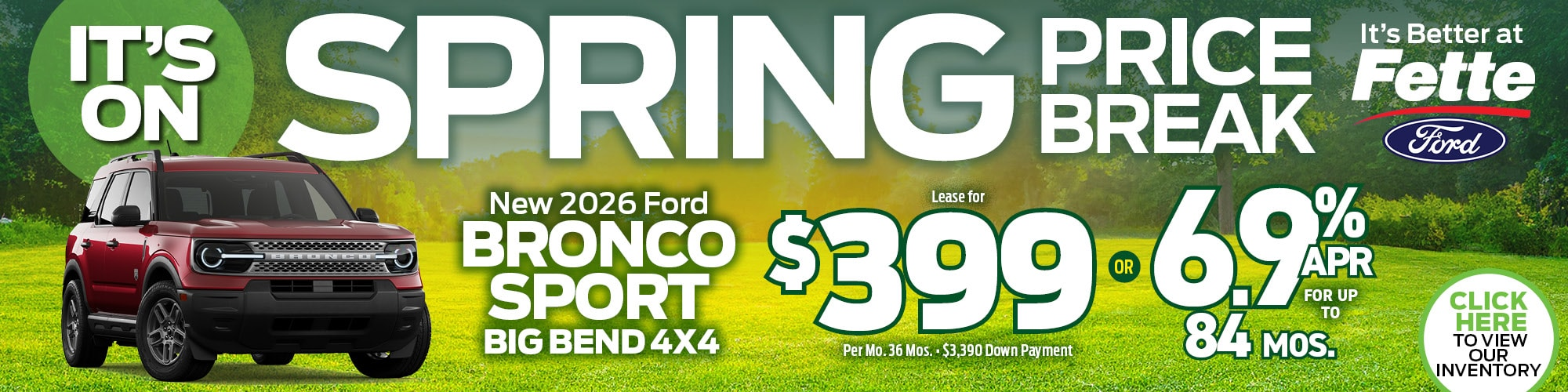 2026 Ford Bronco Sport in Clifton NJ