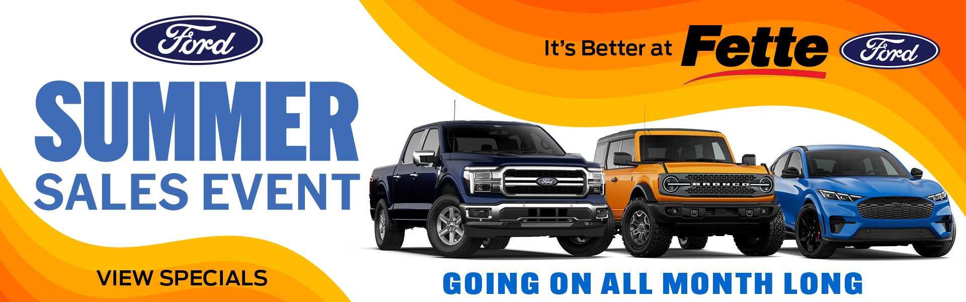 Ford August sale