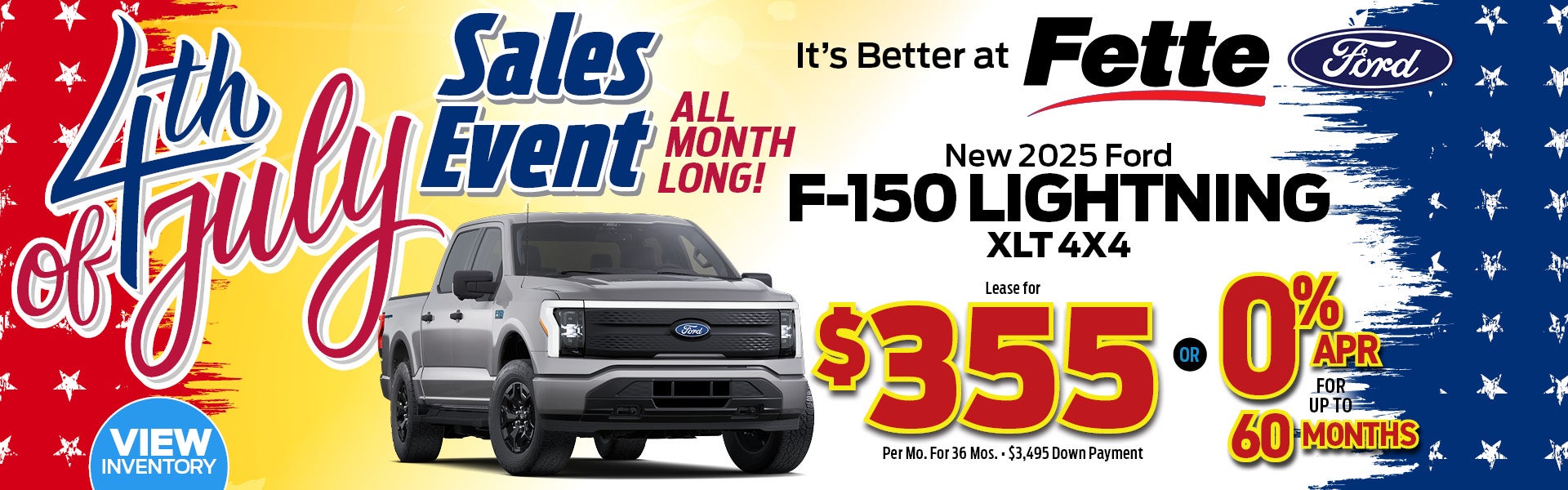 Ford F-150 Lightning 355/mo