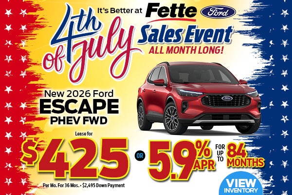 Ford Escape 425/mo