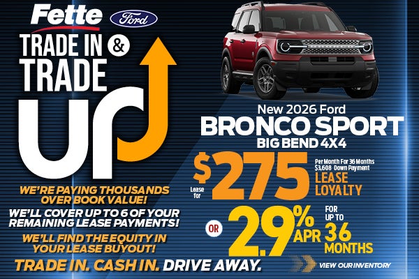 Bronco Sport 275/mo